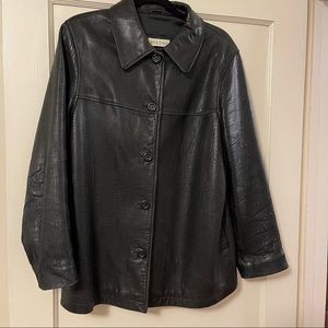 Black Leather Jacket size M